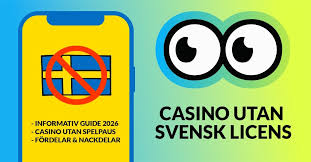 Casino utan svensk licens - Upplev nya spelmöjligheter